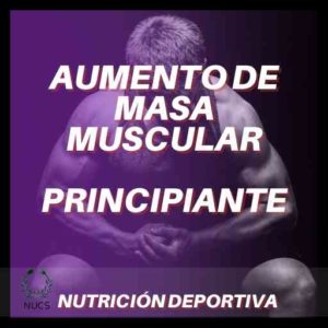 nutrición deportiva para ganar masa muscular